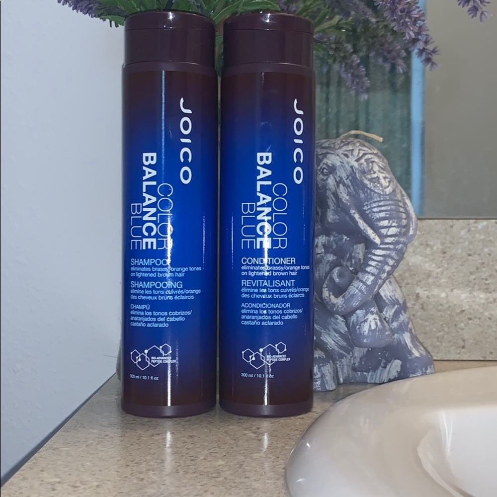 Joico Color Balance Blue Shampoo and Conditioner